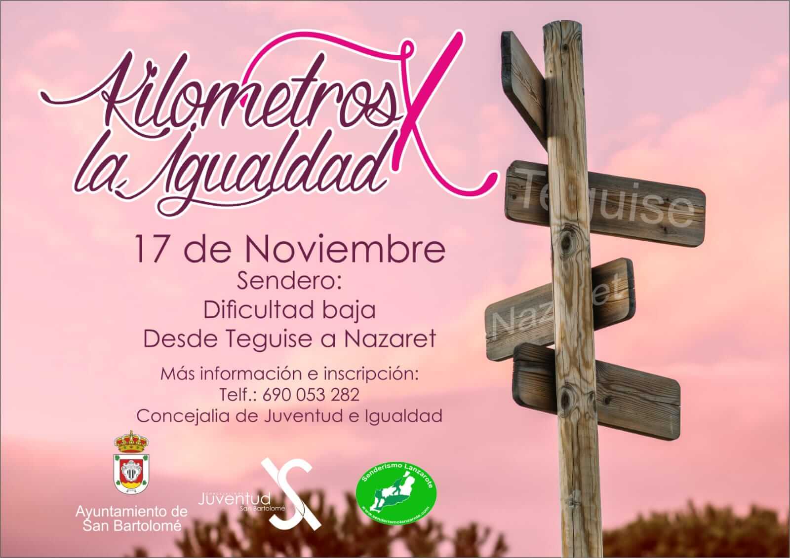 Sendero Kilómetros de Igualdad