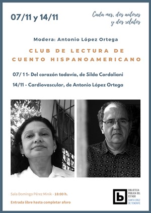 Club de Lectura Relato Hispanoamericano noviembre