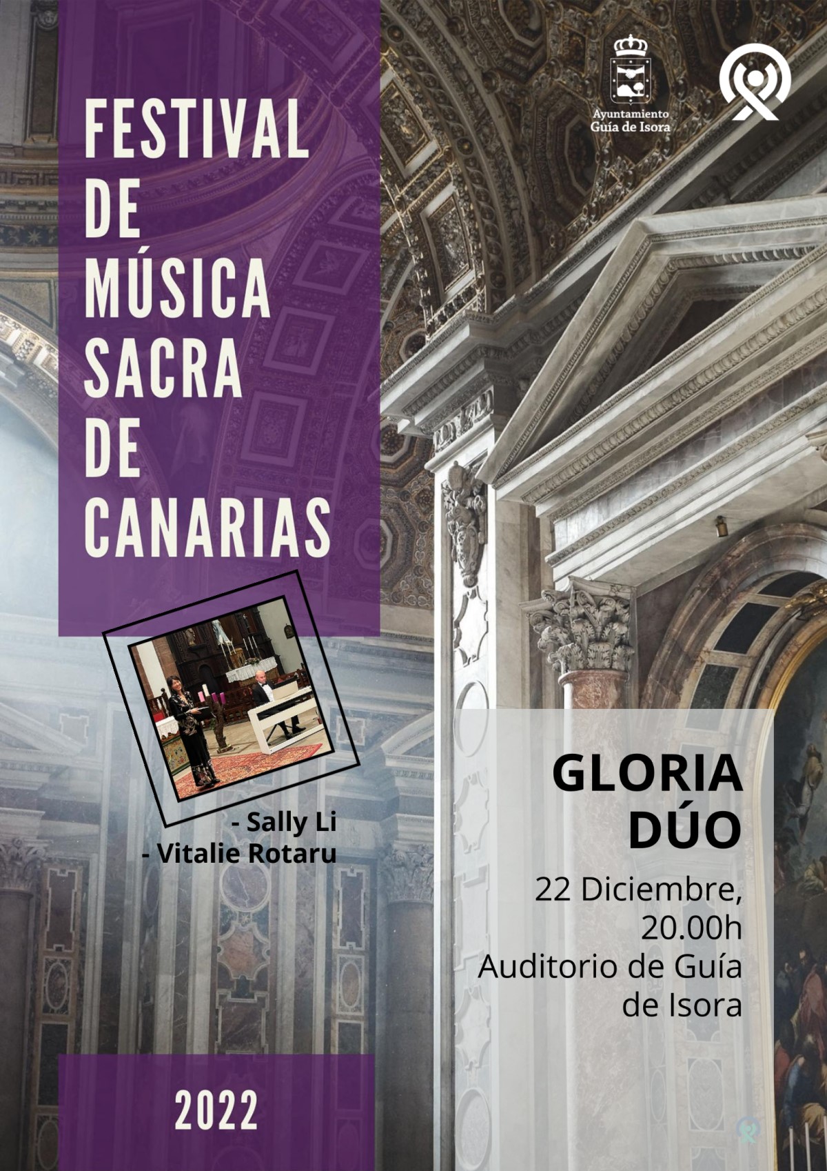 Cartel-FMSC-Gloria-Dúo