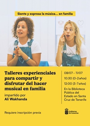 Siente y expresa la música... en familia