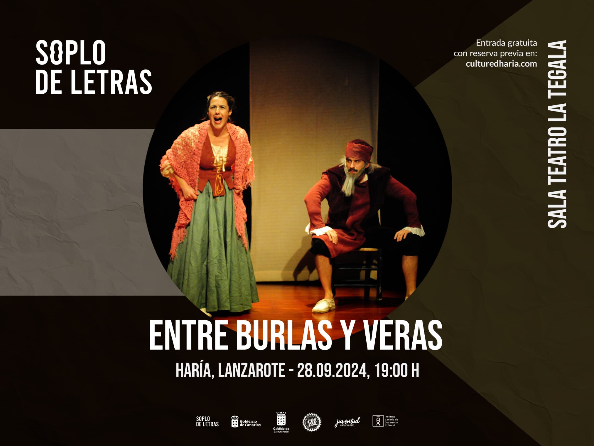 CARTEL-ENTRE-BURLAS-Y-VERAS (1)