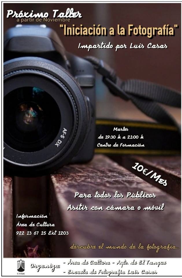 Taller Iniciación fotografía