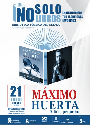 imprenta cartel Maximo Huerta No solo Libros (1)
